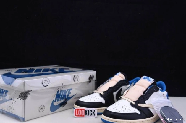 Cheap 1 Scott x Design Jordan x Travis Retro DM7866-140 Air Fragment Low 0627